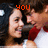 A four- shows a couple in close proximity with orange text reading YOU, ARE, THE, MUSIC overlaid on each