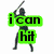 six showing baseball-related actions with green text overlays on various backgrounds