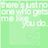 Pixelated green background with white text reading "There's a lot more to me than who you do." and a faint heart outline.