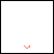Red pixel lines form a heart shape on white background, starting as two diagonal segments and expanding into a complete outline.