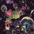 Pixelated icon shows a stylized character with pink ears and yellow body against dark background, surrounded by abstract shapes in purple and blue hues.