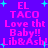 Pixelated text and cyan stars on purple background, with visible animation changes in star positions across frames.