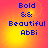 Four identical display blue text on a gradient background with subtle circular light effects