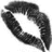 Black-and-white pixelated lips forming a kiss shape on white background, red text 'Kiss of Death' on black background.