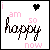 nine square displays text-based designs with pink and black elements, some featuring heart symbols above the word 'i' in phrases like 'i am so happy now' or 'please dont change that'