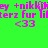 Green background with pink pixelated text reading 'ey +nikköey +nikki terz fur literz fur lil <33' across two