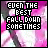 Pixelated text reads "EVEN THE BEST FALL DOWN SOMETIMES" over pink and white floral background with animated heart count increasing from one to four.