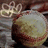 A four-quadrant image with a central circular object, text elements in red and yellow sections, and pixelated visual style.