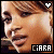 A 3x3 contact sheet of nine animated frames showing a woman's face with varying heart icons and mouth expressions, each frame labeled "Ciara" at the bottom.