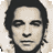 Pixelated portrait of a person with dark hair and closed eyes, displayed across multiple grayscale variations with text labels below each variation.