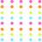 Pixelated of colored squares with black text reading "I Luv My Friends" overlaid on the right side