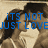 A pixelated image of a person with long dark hair wearing a light-colored top, overlaid with blue text reading "ITS NOT HOLLISTER JUST LOVE BABY!".