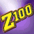 A 2x2 contact sheet of a buddy icon animation featuring text and a person's face on a purple background with gray transparency.