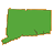 Green speech bubble with orange-brown border on gray background, pixelated rendering, no visible text or symbols.