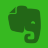 Green pixelated icon of a stylized elephant head with a curled trunk, small square eye, and folded ear on a solid green background.