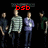 Four pixelated figures stand against a black background with red text 'bsb' above them, each wearing distinct clothing in muted tones.