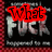 Four- of pixelated text-based images with red and gray lettering on black backgrounds, each displaying different phrases
