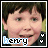 identical pixelated images showing a person with short dark hair and light skin, each labeled 'henry' in blue text below the face