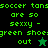 Green pixelated text on black and green backgrounds with two star symbols, one light green and one dark.