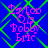 Blue background with green diamond pattern and pink text reading 'Taylor Ols Bally Eric' in four identical quadrants