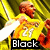 Pixelated image of a basketball player in yellow jersey with number 27, standing against yellow and purple background with text "Black" and "MAMBA" at bottom.