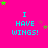 Bright pink background with cyan text reading "I HAVE WINGS!" and scattered green stars in various positions across the