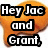 five orange fish-shaped icons with black-and-white text overlays, each displaying a different phrase