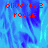 Blue and cyan pixelated background with red text 'olivere22 rocks' in three positions, one section grayed out.