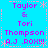Pixelated text and symbols on a bright blue background with repeated patterns of 'Taylor & Tori Thompson A.J. ROX!!' in pink.