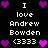 Pixelated text and heart symbols on black background with alternating purple/pink hearts in two