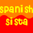 A 48x48 pixel animated contact sheet showing three frames of a repeating text-based animation with orange and red backgrounds, yellow pixelated text, and gray transparency in the bottom-right corner.