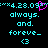 Pixelated cyan text on black background with pink heart symbol above '4.28.09' in top , repeated twice