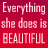 A 48x48 pixel animated buddy icon with red background displaying text in white and pink, showing frame-to-frame animation changes across a contact sheet layout.