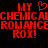 Red pixelated text on black background with repeated phrases and a heart symbol.