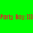 four identical showing red text on alternating green and cyan backgrounds with pixelated artifacts