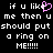 Black background with white pixelated text repeating 'if u like me then u me should put a ring on ME!!!!!' and a pink heart symbol replacing the word 'like'.