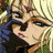 Pixelated anime-style character with blonde hair and blue eyes, side profile facing right, on left; black background with white text 'AnimeIM' and 'com' on right.