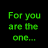 Green text on black background forms a of romantic phrases with one gray square in bottom-right corner