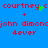 Blue background with red text and green pixel clusters forming a heart and scattered dots, showing animation changes in green pixel positions.