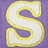 Six distinct letter icons arranged in a , each with unique styling and background colors