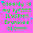 Pixelated green text on bright pink background with scattered blue stars, repeating 'Cassidy is my lyf!!!!!! ILYSFM!!! Drunkies OLO!!!!!!' in