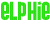 Green pixelated text reads 'elphieelphie they were get over it they were JUST shoes!' above a small image of red shoes on white background.