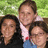 A static image divided into four quadrants: top-left shows three people outdoors, top-right and bottom-left have green backgrounds with white text, bottom-right is gray.