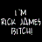 A 48x48 pixel animated contact sheet showing two frames of a buddy icon with text on black and green backgrounds.