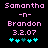 Pixelated text and cyan symbols on black background with animation changing symbol positions.