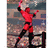 Animated icon shows a red-suited figure in dynamic pose with arms raised, set against blurred background and surrounded by text labels.