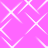 A static pattern of white pixelated lines forming interconnected diamond shapes on a solid pink background.