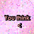 Pixelated pink background with scattered white and blue speckles, featuring text elements 'You think', 'I'm done...', 'YOUR WRONG' in brown lettering with black outlines.