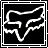 Animated icon features a white fox head outline on black background with 'RIDE HARD FOX' text, transitioning to brown 'Buddy Putty .com' text on peach gradient.