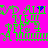 Pixelated green text on bright pink background with blue dot animation, showing 'D ALL' above 'NEW' and 'PEPSI 4' below.